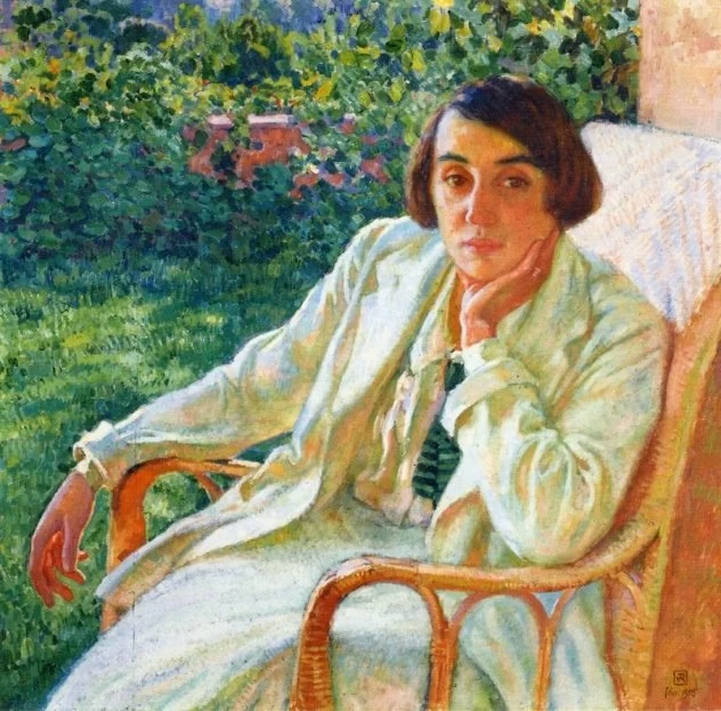 Ritratto di Elisabeth Van Rysselberghe